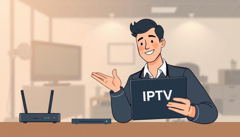 assistance pour le dépannage IPTV